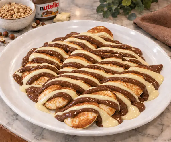Double Chocolate Pancake Bites from Drizzled dessert trailer in Stockton, CA