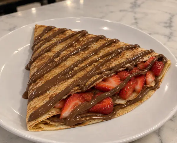 Nutella Crepe from Drizzled dessert trailer in Stockton, CA