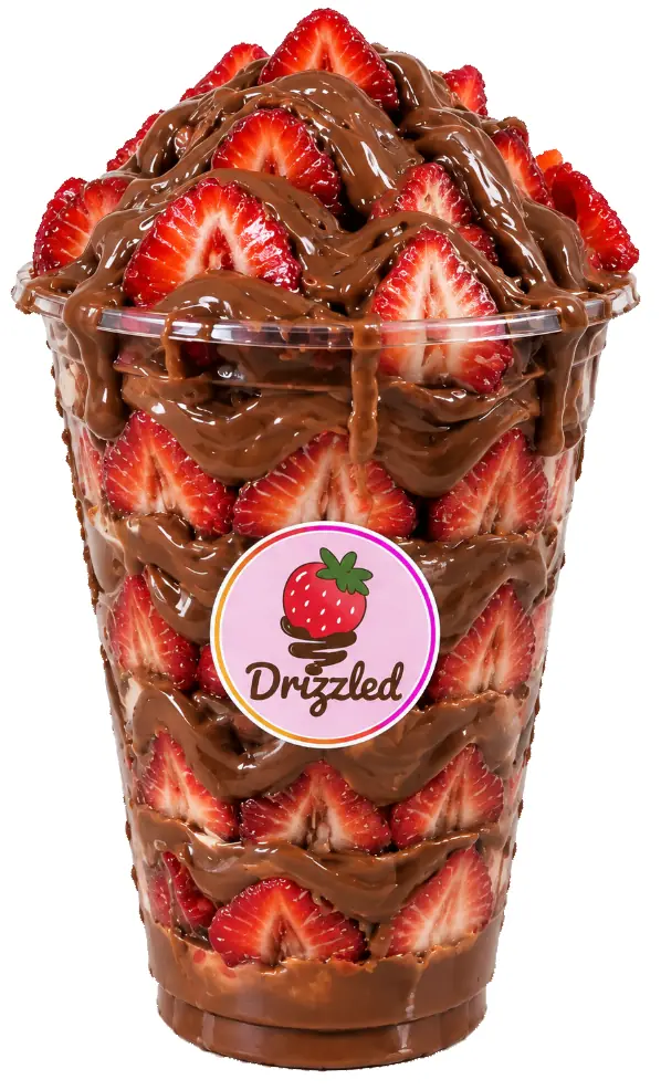 Nutella Strawberry Cup from Drizzled dessert trailer in Stockton, CA